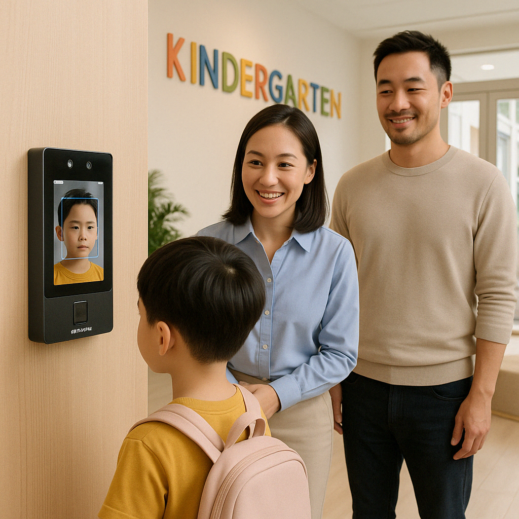 OneSmile AI – Giải pháp điểm danh, chấm công tự động giúp trường mầm non vận hành thông minh 2 Điểm danh học sinh mầm non bằng khuôn mặt - OneSmile Ai