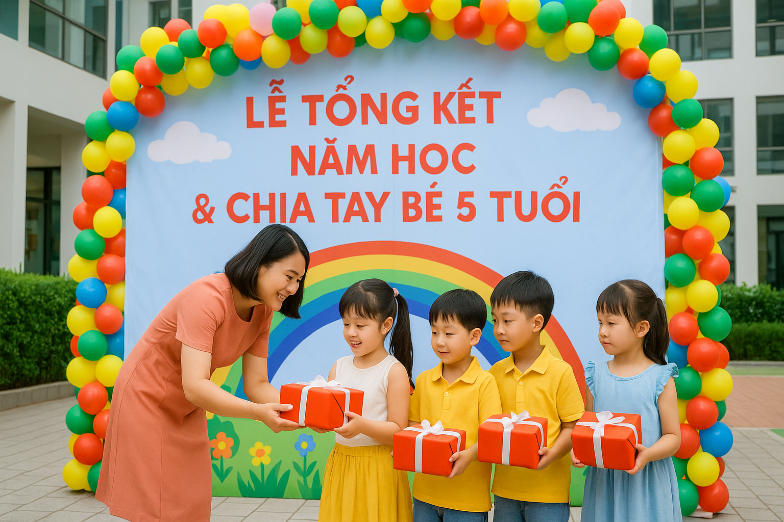 Hướng dẫn chi tiết tổ chức lễ tổng kết năm học cho trường mầm non tư thục - Kịch Bản Chuẩn, Dễ Áp Dụng 2 Tổng kết năm học