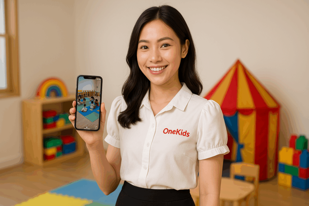Xem camera lớp học với phần mềm OneKids