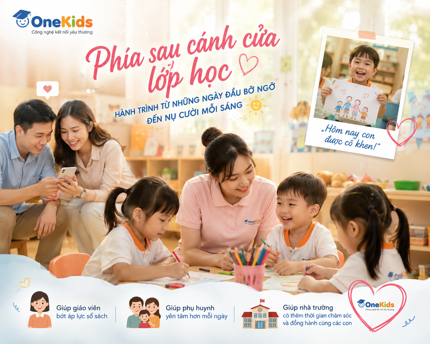 Phần mềm quản lý mầm non OneKids